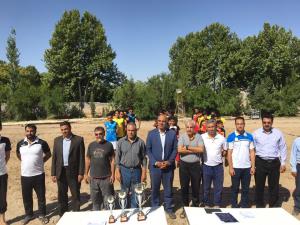 مسابقات هندبال ساحلی قهرمانی استان یزد برگزار شد